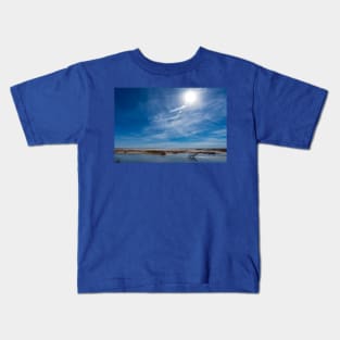 Winter Blues At Salt Plains National Wildlife Refuge Oklahoma Kids T-Shirt